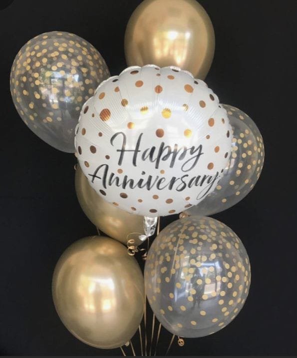 Happy Anniversary Balloons Bouquet