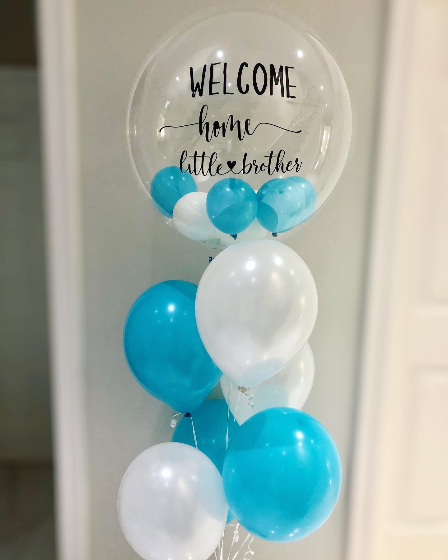 Welcome Home Bubble Balloons Bouquet