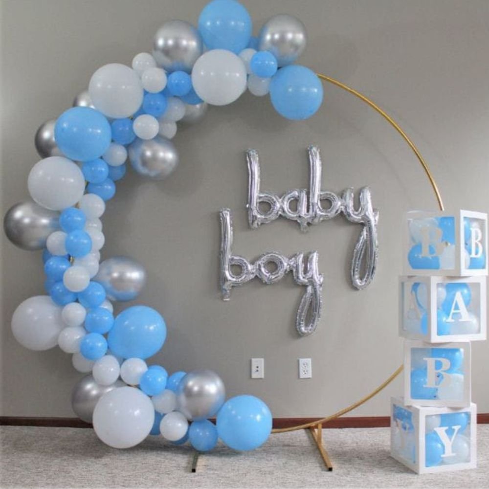 Adorable Baby Shower Balloons Decor