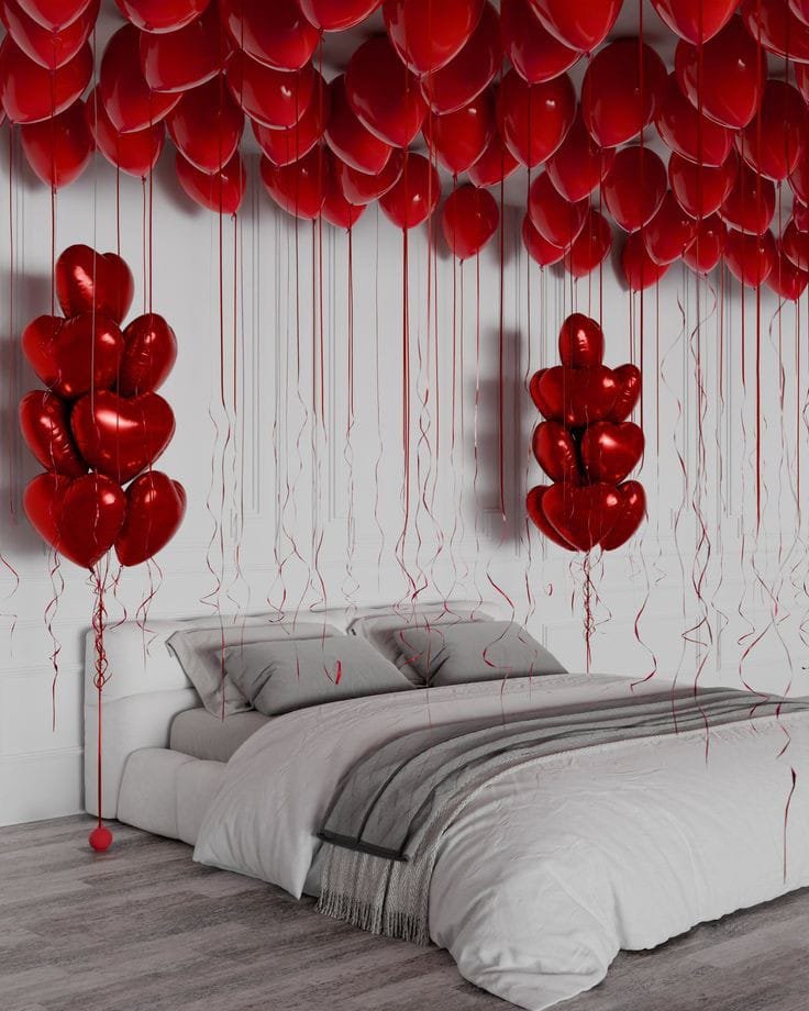 Valentineâ€™s Day Balloons